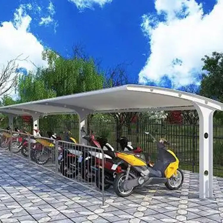 浏阳市膜结构电动车棚